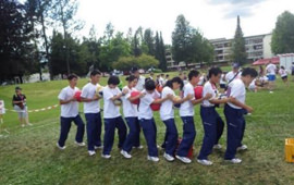 いろいろな種類のゲームを楽しみました