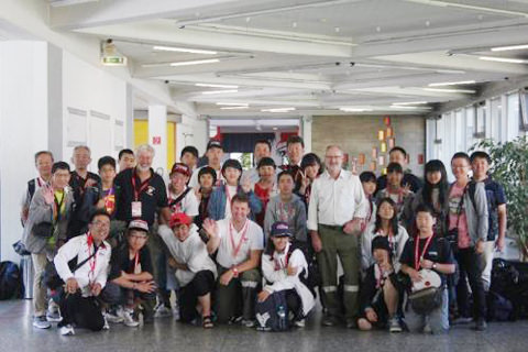 1週間お世話になった宿舎管理の方たちと