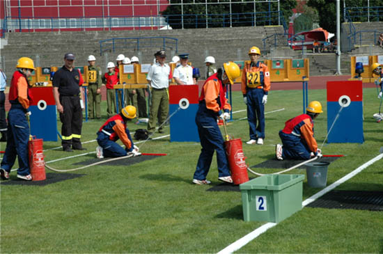 消防障害物競技