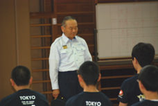 国内事前研修及び派遣選手団結団式