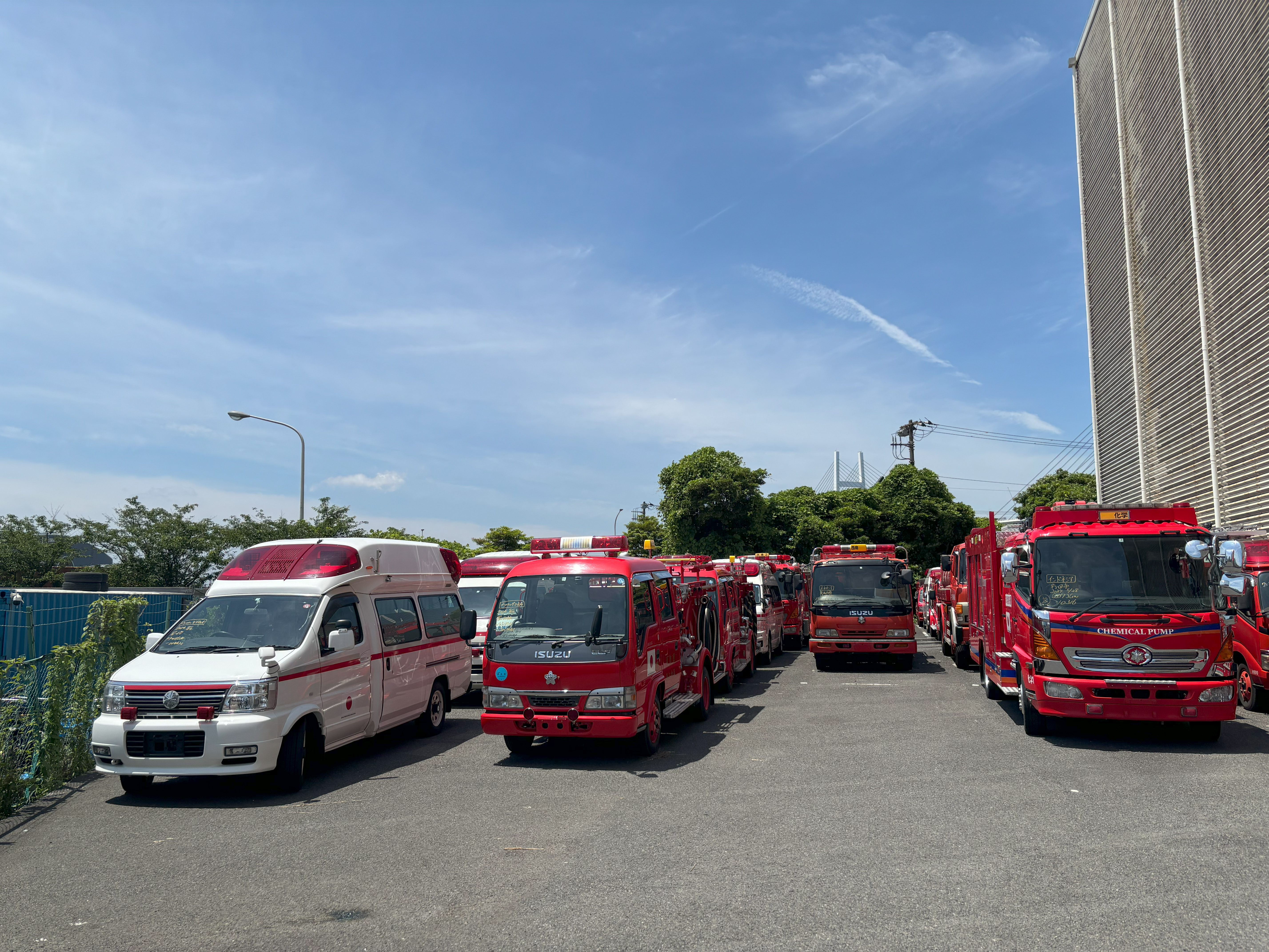 International Fire Aid (fire vehicle donation etc.)