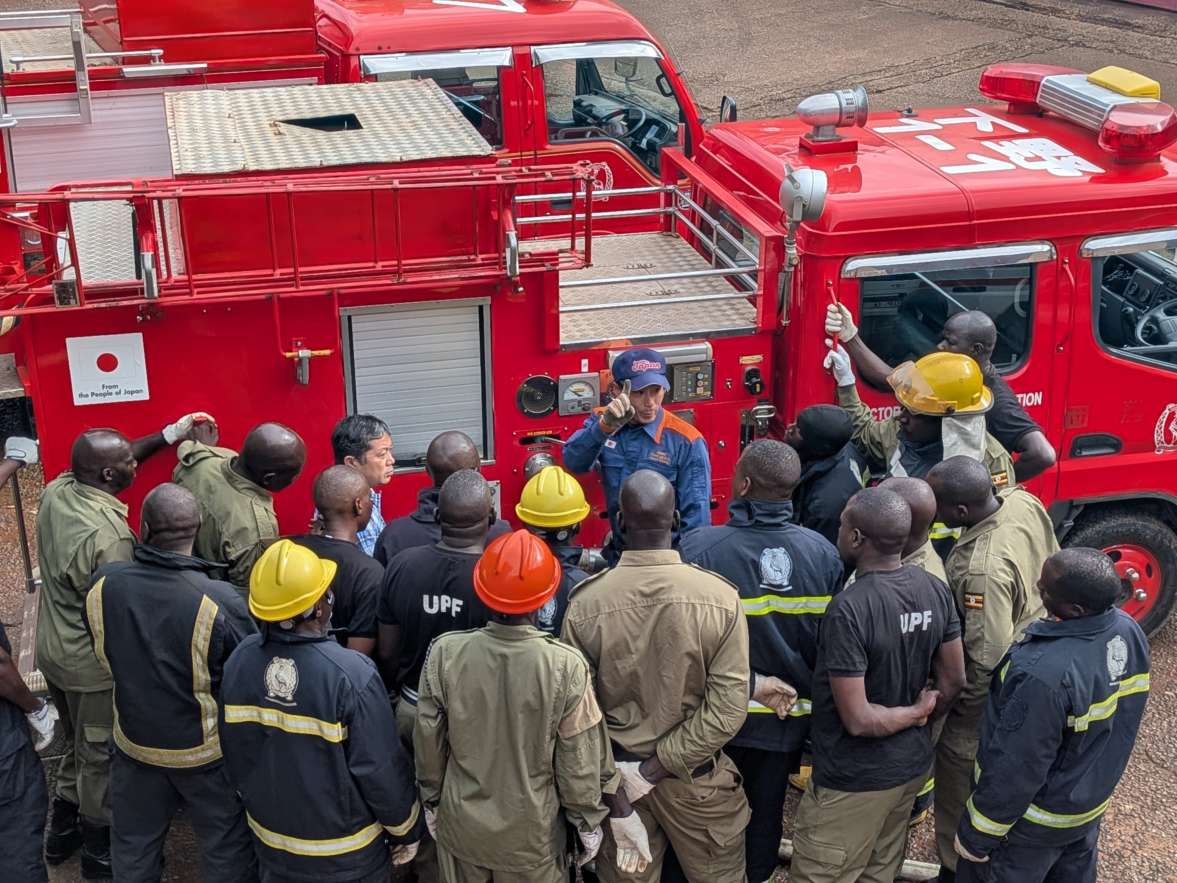 消防車両等国際援助事業
