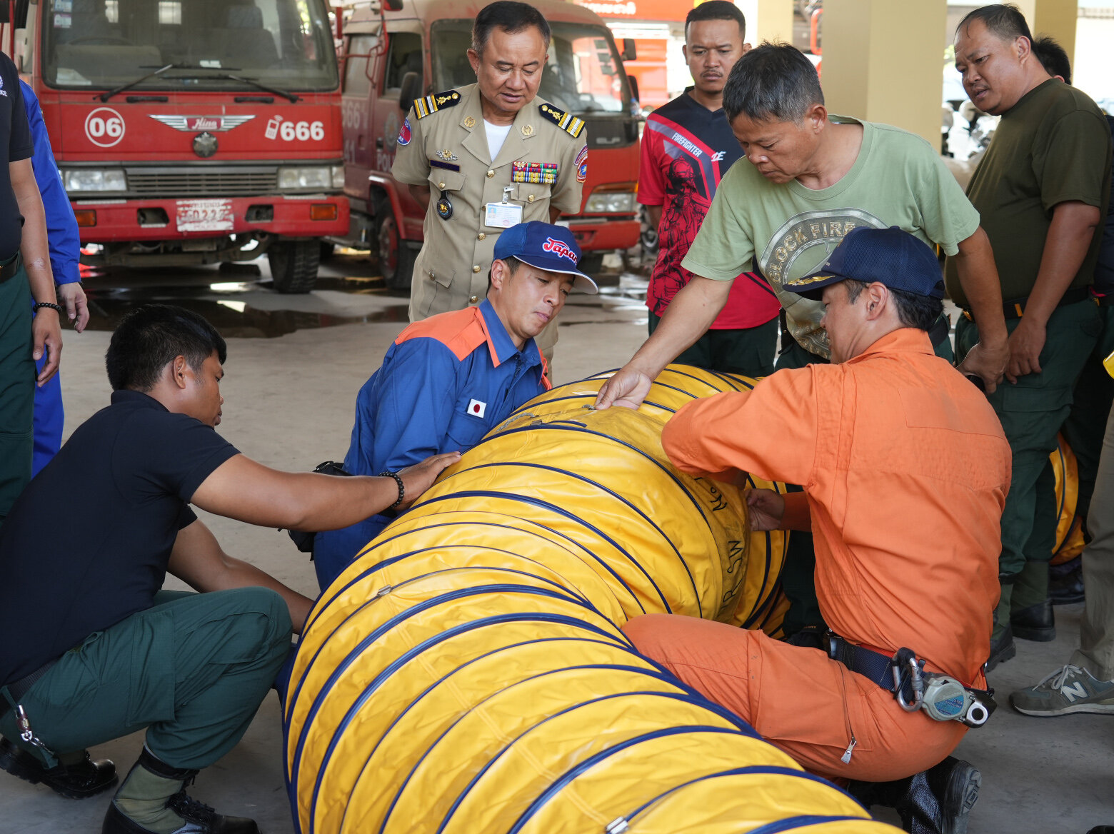 消防車両等国際援助事業