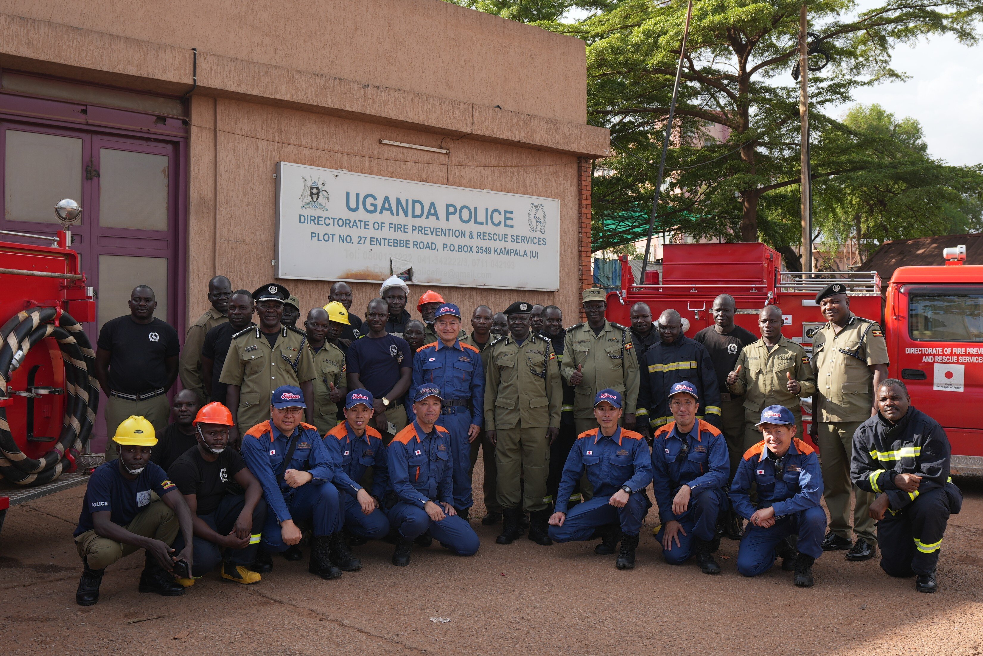 消防車両等国際援助事業