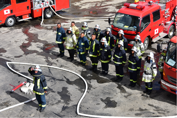 消防車両等国際援助事業