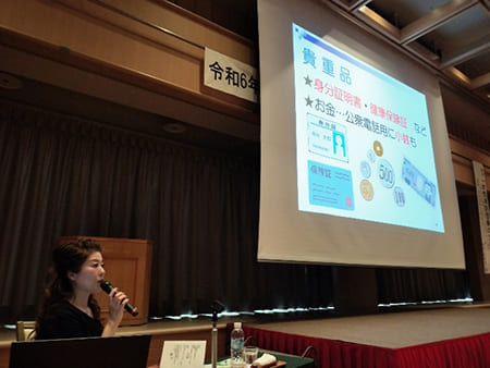 【山本講師講演の様子】