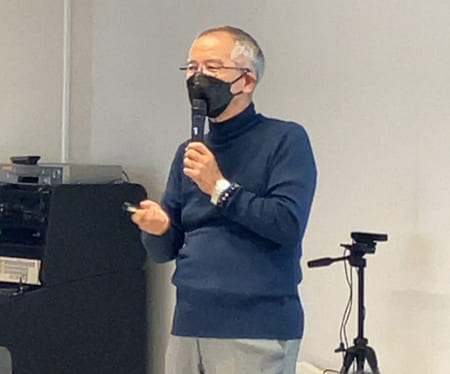 【中村講師の講演状況】