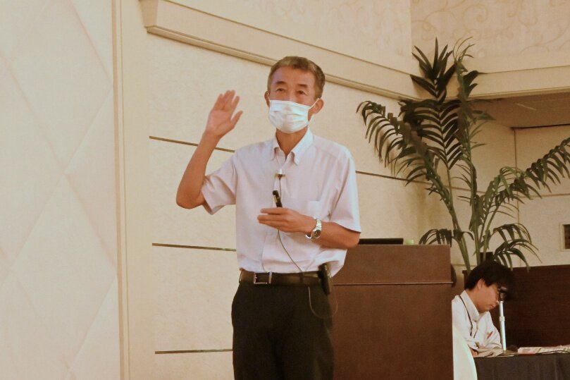 【松下講師の講演状況】