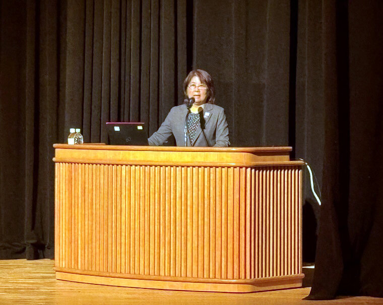 【久高講師講演の様子】